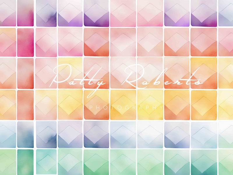 Kate Colorful Chaos Backdrop Designed by Patty Robertss - Kate Backdrop AU