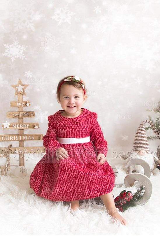 Katebackdrop£ºKate Sliver star snowflake Background Children Holiday Christmas Photography Backdrop