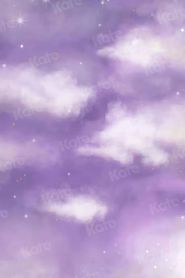 Kate Children Purple Clouds Sky Dream Backdrop for Photography