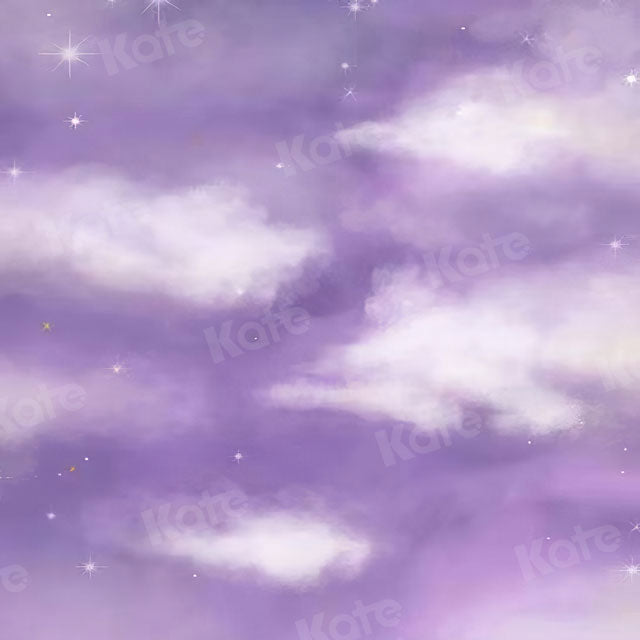 Kate Children Purple Clouds Sky Dream Backdrop for Photography