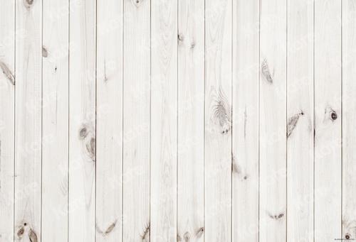 Kate White Retro Wooden Wall Rubber Floor Mat