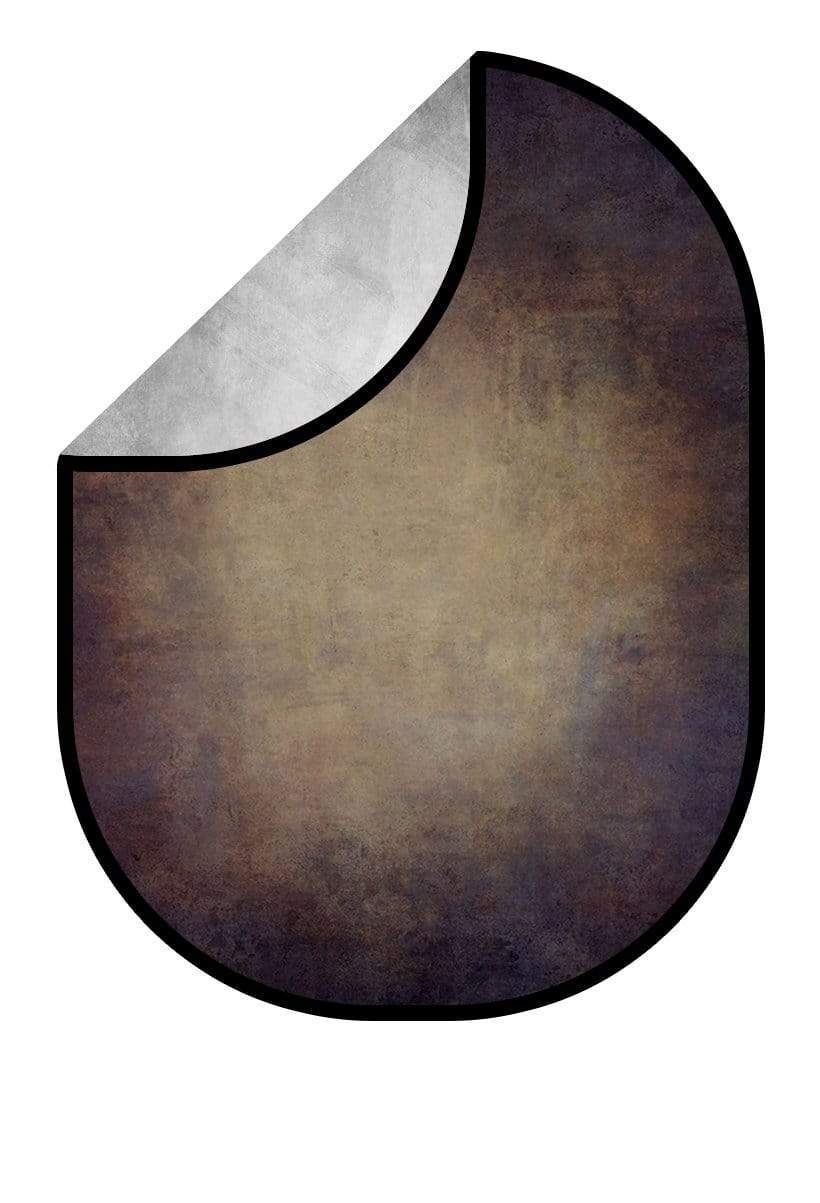 Kate Dark Brown Abstract Texture/Silver Grey Texture Collapsible Backdrop Photography 5X6.5ft(1.5x2m) - katebackdrop AU