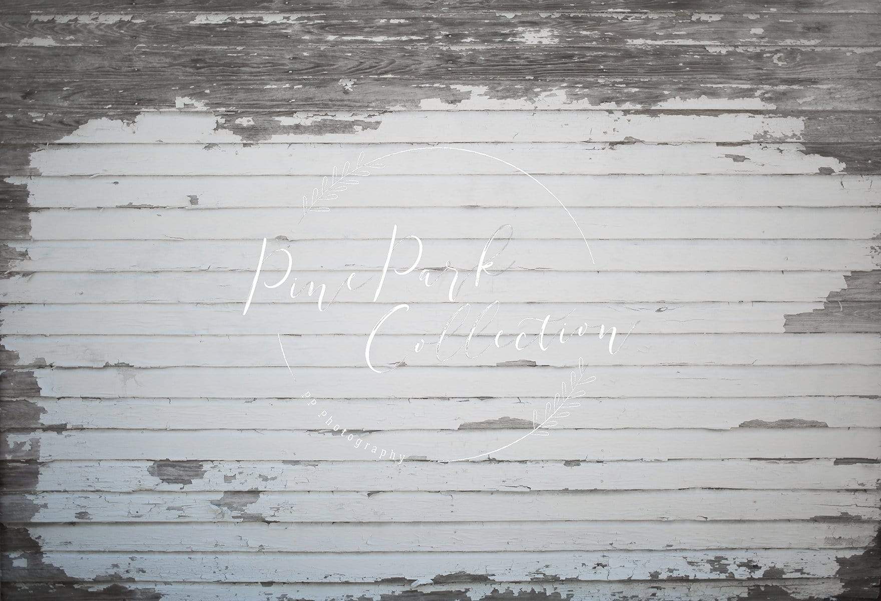 Kate Distressed White Barn Wood Backdrop for Photography Designed by Pine Park Collection