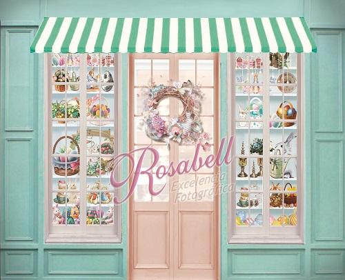 Kate Easter Shop Backdrop Designed by Rosabell Photography - Kate Backdrop AU