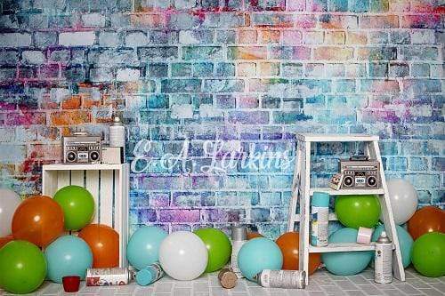 Kate Children Street Fun Backdrop Designed By Erin Larkins - Kate Backdrop AU