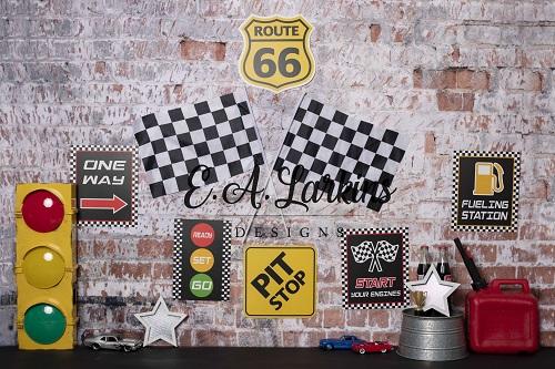 Kate Speed Racer Backdrop Designed By Erin Larkins - Kate Backdrop AU