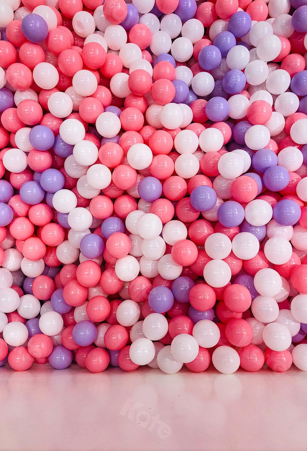 Kate Cake Smash Balloon Wall White Floor Backdrop Designed by Emetselch - Kate Backdrop AU