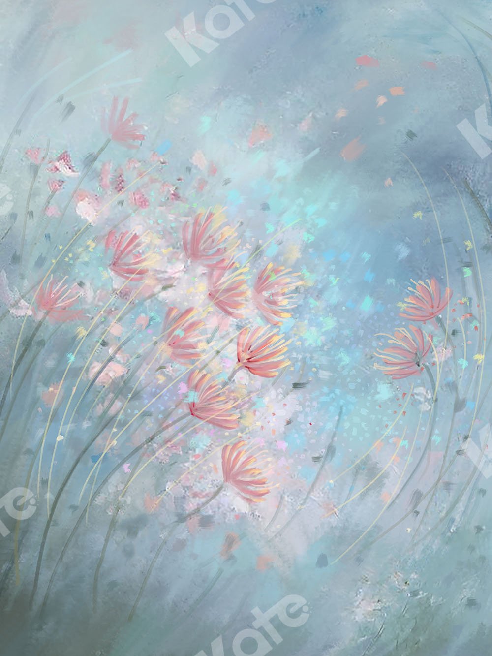 Kate Fine Art Florals Backdrop for photography Designed by GQ - Kate Backdrop AU