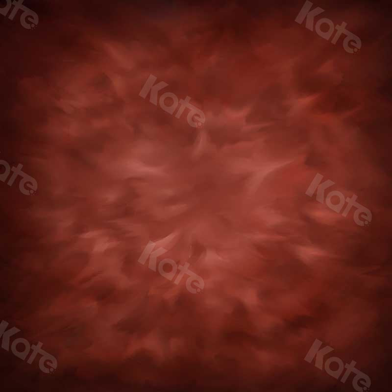 Kate Abstract Iron Oxide Red Textured Backdrop Designed by GQ