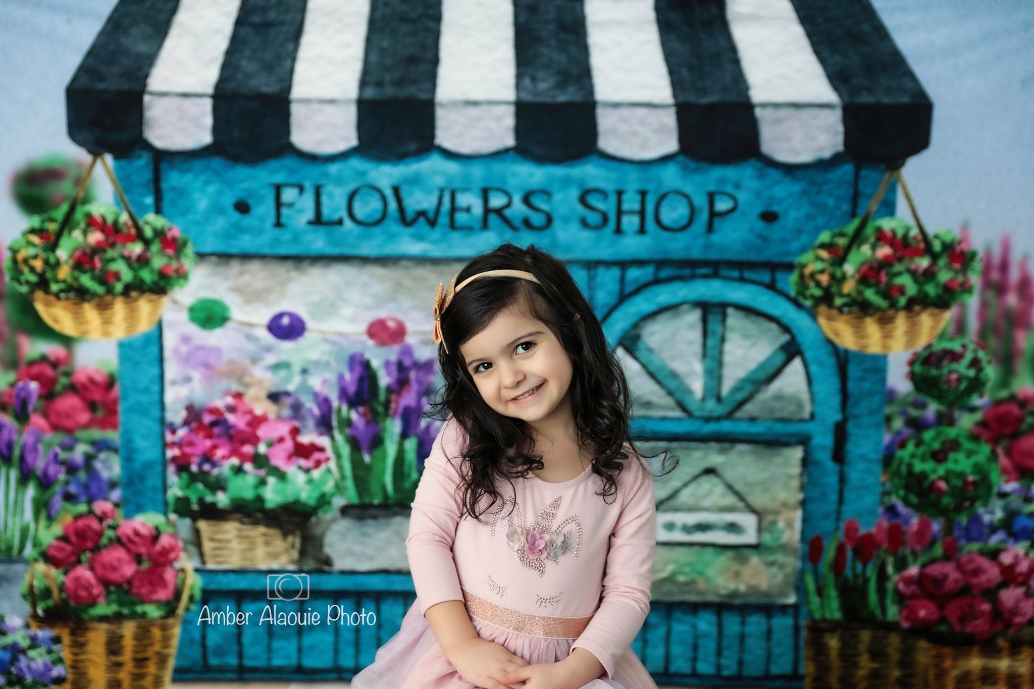 Kate Spring Flower Shop Backdrop Designed By Claire - Kate Backdrop AU