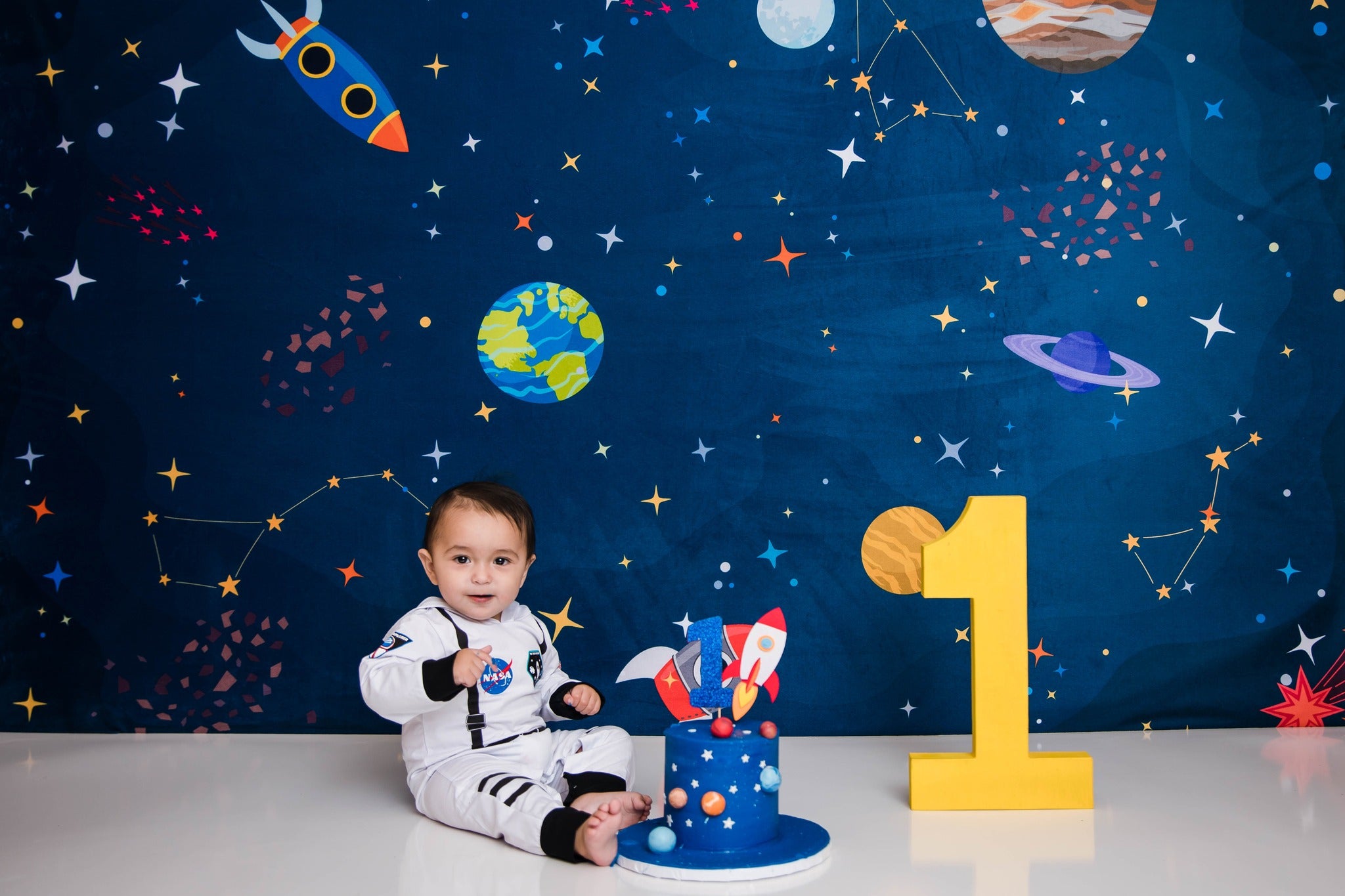 Kate Space astronaut star Backdrop designed by Jerry_Sina - Kate Backdrop AU