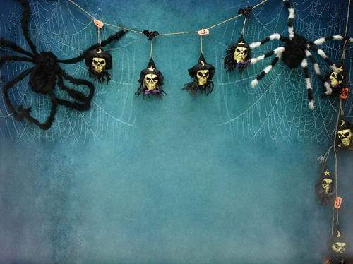 Kate Halloween Spider Web Props Backdrop Photography Designed By Jerry_Sina - Kate Backdrop AU