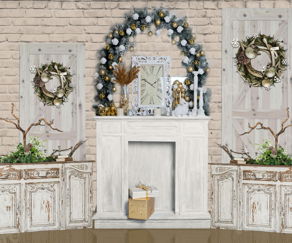 Kate Christmas Decoration Room Backdrop Designed By Jerry_Sina