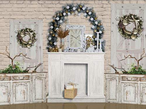 Kate Christmas Decoration Room Backdrop Designed By Jerry_Sina