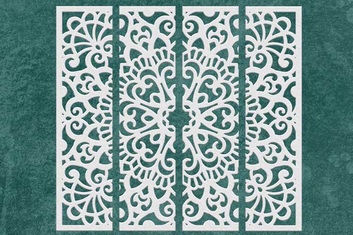 Kate Dark Green Boho Texture Backdrop for Photography - Kate Backdrop AU