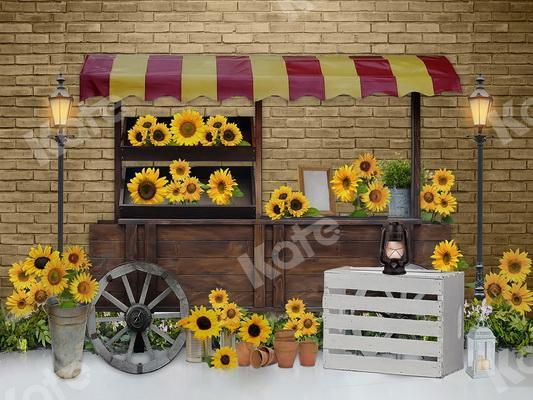 Kate Summer Sunflowers Backdrop Designed By JFCC