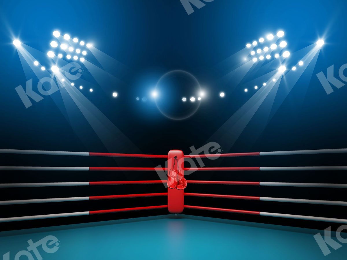 Kate Boxing Ring Backdrop for Photography Designed by JFCC - Kate Backdrop AU