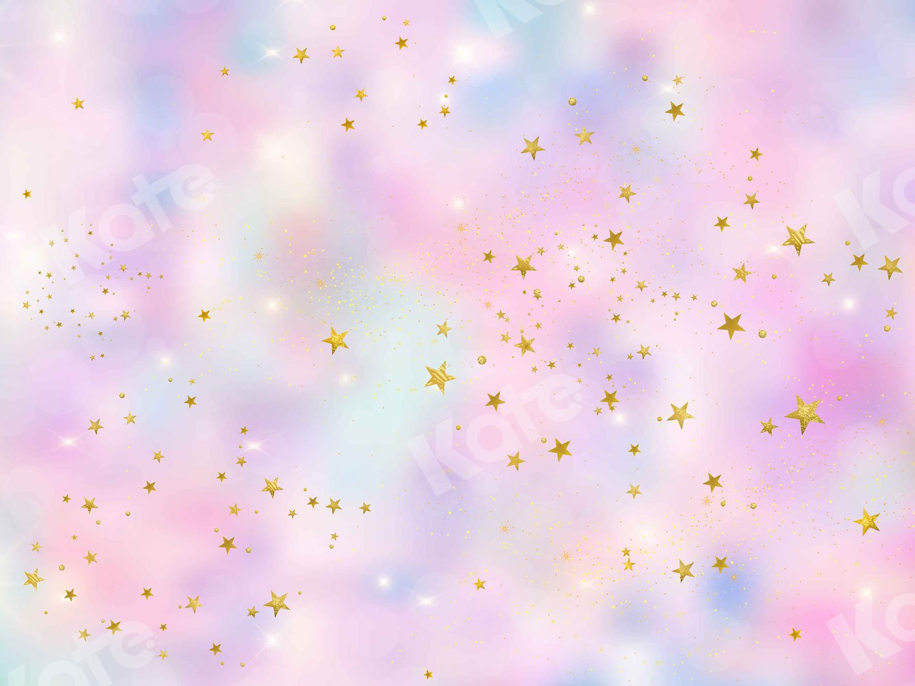 Kate Cake Smash Backdrop Pink Clouds Stars Backdrop Designed By JFCC - Kate Backdrop AU
