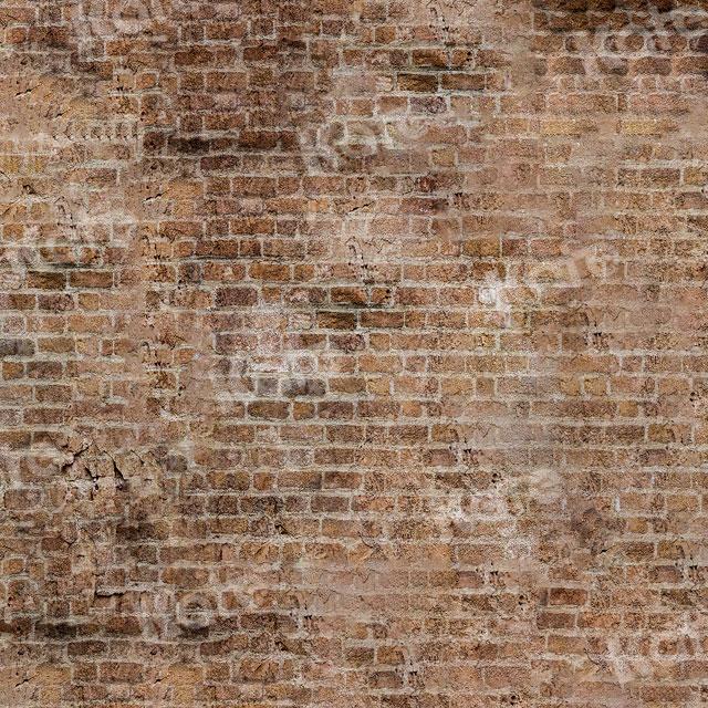 Kate Earthy Yellow Brick Wall Backdrop for Photography