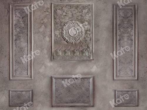 Kate Abstract Marble Retro Textured Wall Backdrop Designed By JFCC