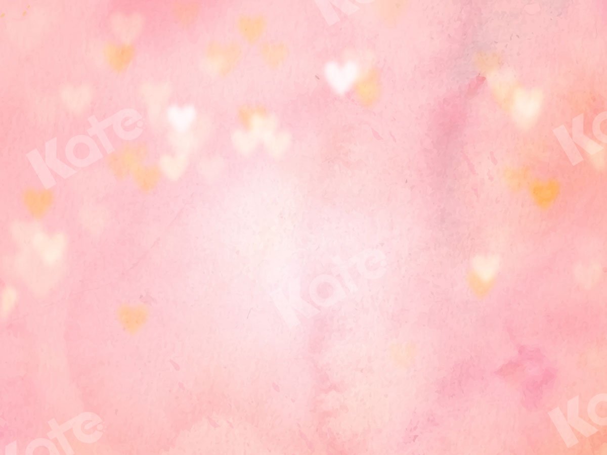 Kate Valentine's Day Pink Bokeh Backdrop for Photography