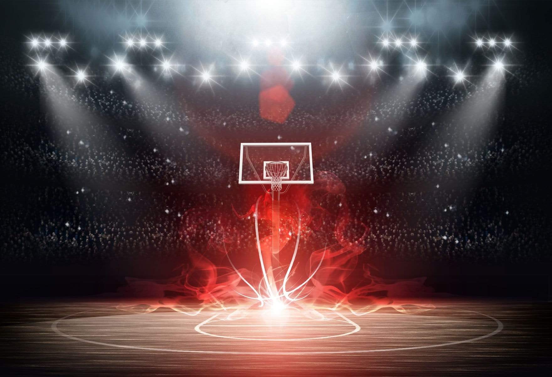 Kate Basketball playground Sports Backdrop Photos - Kate Backdrop AU
