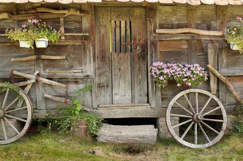 Kate Outdoor Backdrop Old Wood Barn for Photography - Kate Backdrop AU