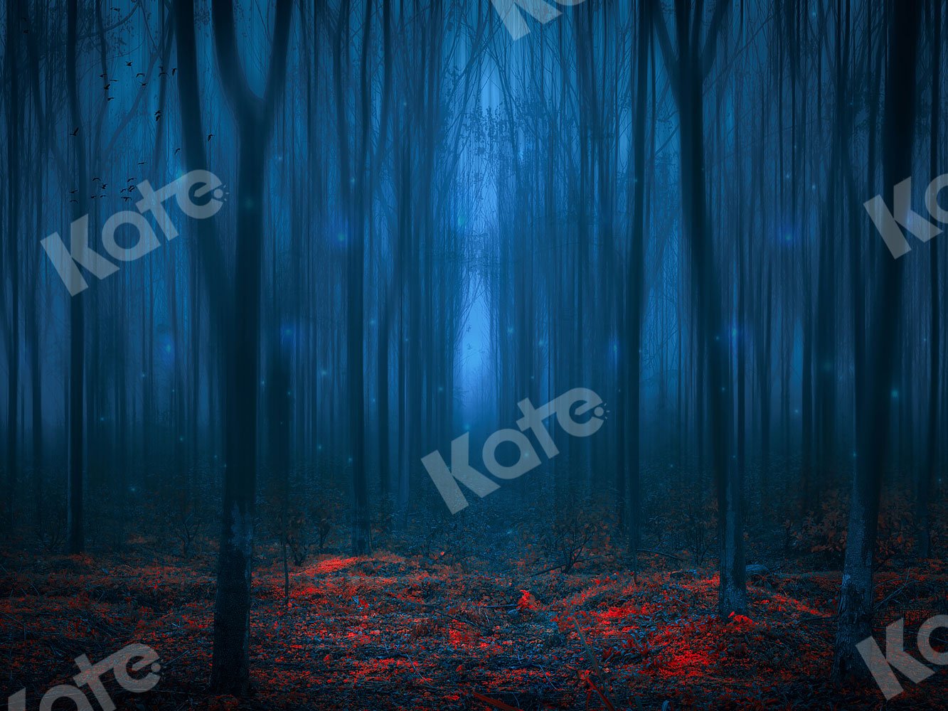 Kate Halloween Forest Backdrop for Photography - Kate Backdrop AU