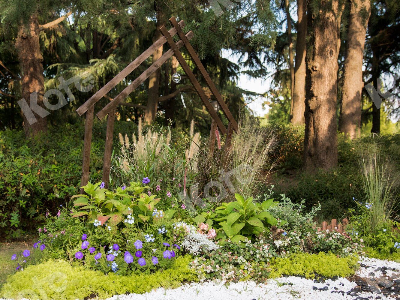 Kate Garden Flower Bush Backdrop for Photography