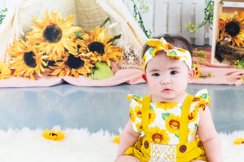 Kate Spring Sunflower Backdrop Designed by Jia Chan Photography
