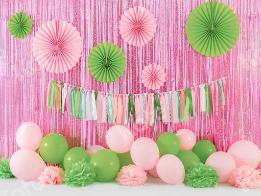 Kate Summer Cake Smash Balloons Backdrop Designed by Jia Chan Photography - Kate Backdrop AU