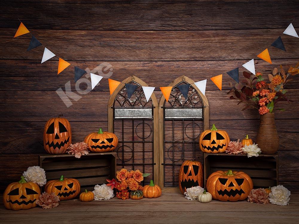 Kate Halloween Pumpkins  Backdrop  Designed by Emetselch