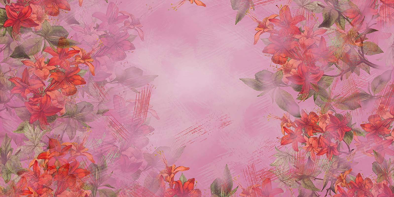Kate Fine Art Floral Red Backdrop Designed by GQ - Kate Backdrop AU
