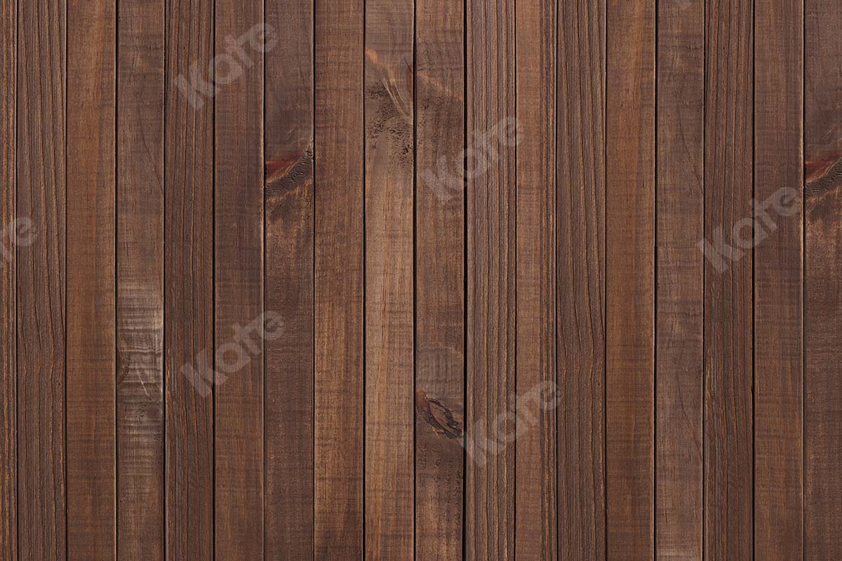 Kate Wooden Chestnut Brown Wood Backdrop Designed by Kate Image