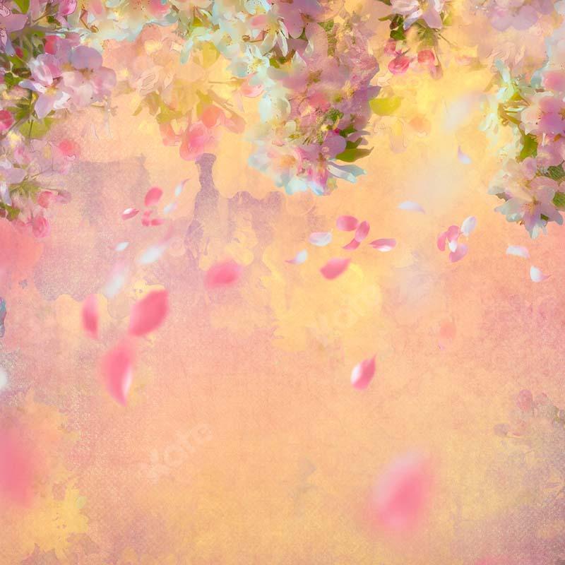 Kate Spring Fine Art Foggy Florals Backdrop Designed by Chain Photography - Kate Backdrop AU