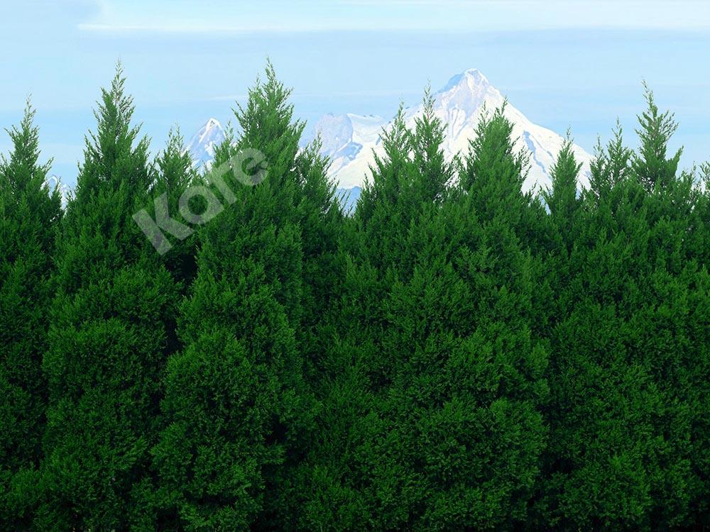 Kate Pine Forest Backdrop Designed by Chain Photography - Kate Backdrop AU
