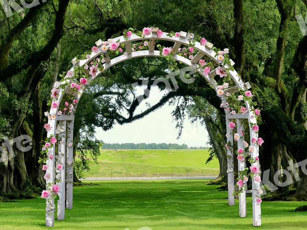 Kate Wedding Backdrop Garden Flowers Arch Designed by Chain Photography - Kate Backdrop AU