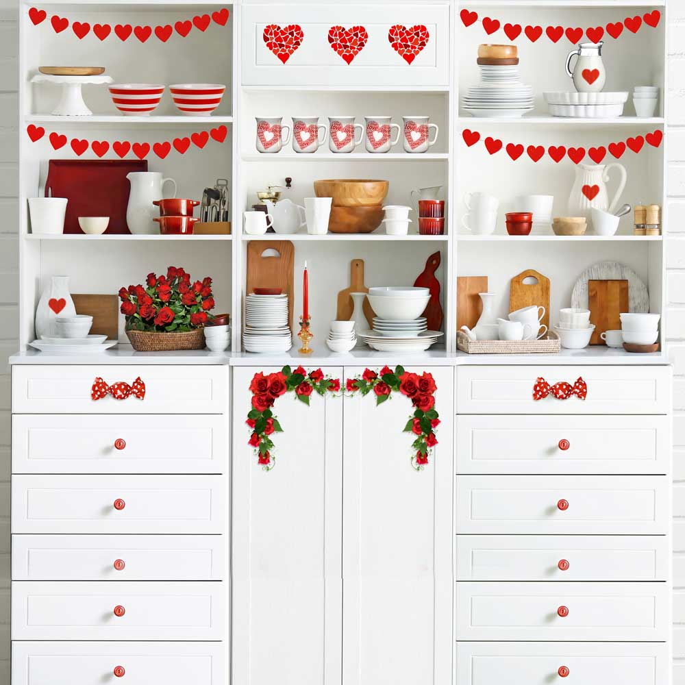 Kate Valentine's Day Kitchen Backdrop Designed by Chain Photography - Kate Backdrop AU