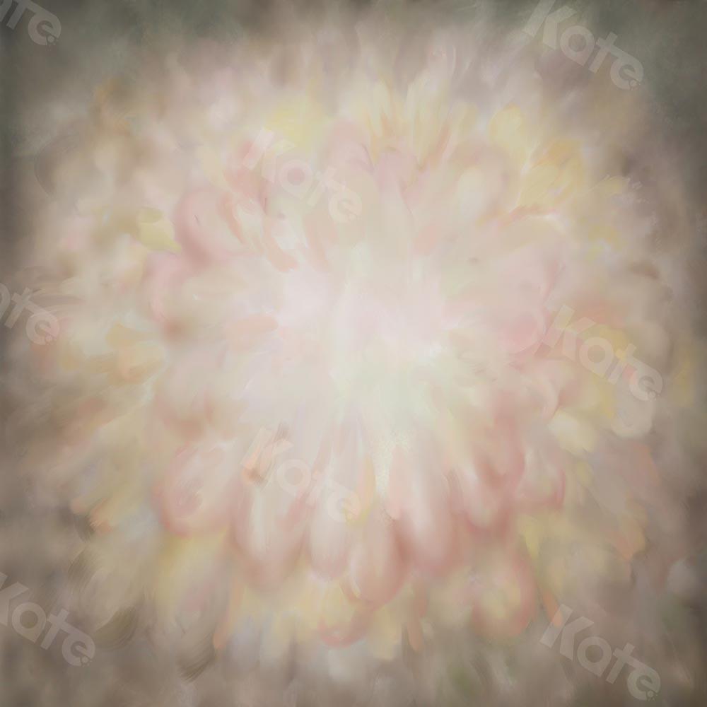 Kate Fine Art Blurry Floral Textured Backdrop Designed by GQ