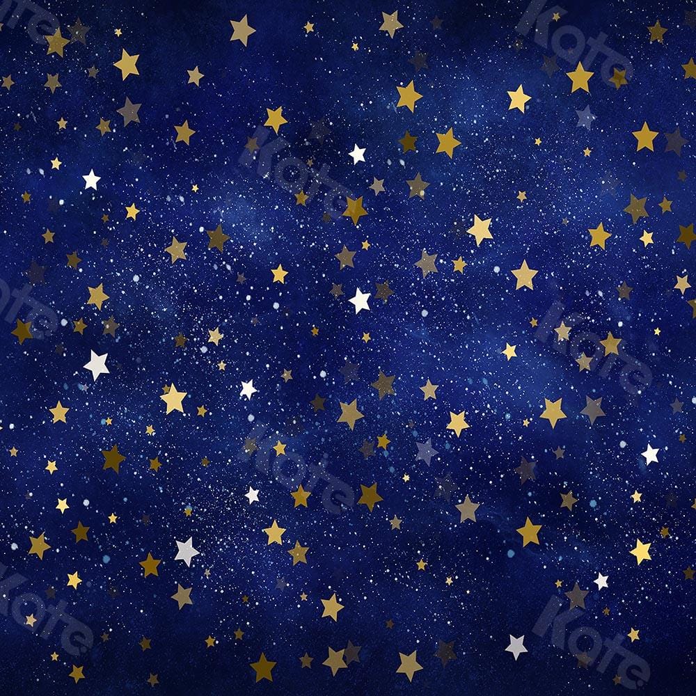 Kate Cake Smash Star Night Blue Sky Backdrop Designed by Chain Photography - Kate Backdrop AU
