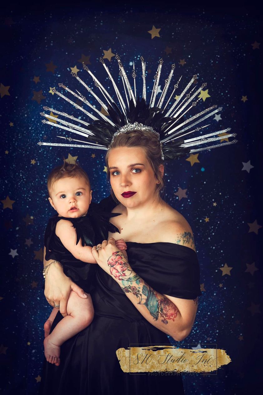 Kate Cake Smash Star Night Blue Sky Backdrop Designed by Chain Photography - Kate Backdrop AU