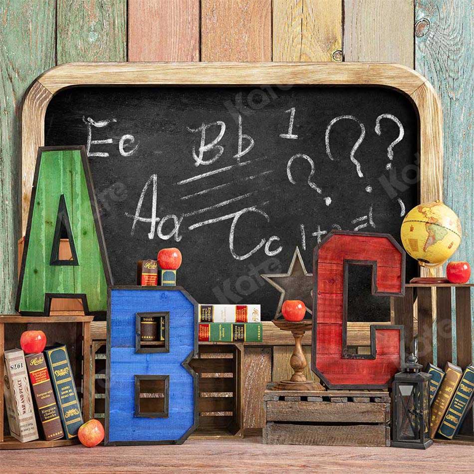 Kate Children Back to School Backdrop Designed by Emetselch - Kate Backdrop AU