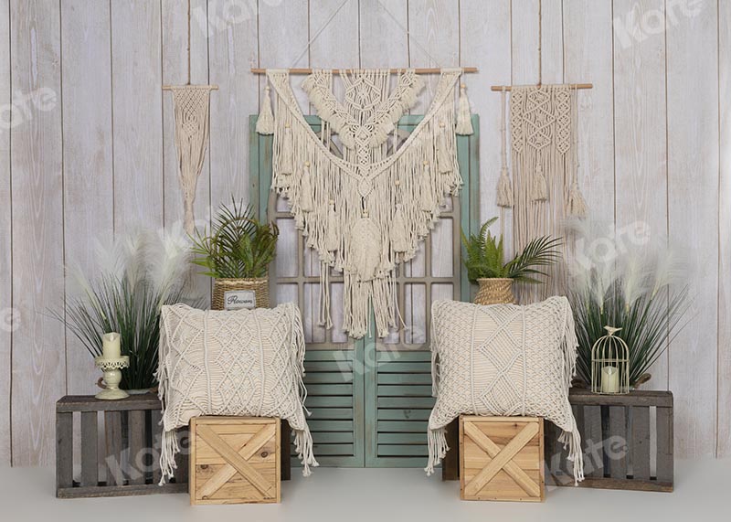 Kate Boho Summer/Mother's Day Door Backdrop Designed by Emetselch - Kate Backdrop AU