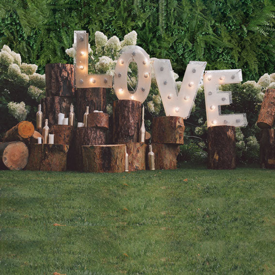 Kate Spring Love Valentine's Day Backdrop for Wedding Photography