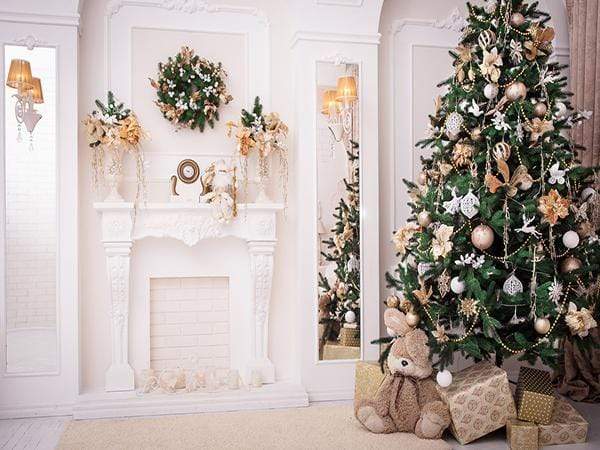 Katebackdrop£ºKate Indoor Christmas Tree Decoration Backdrop Studio Props