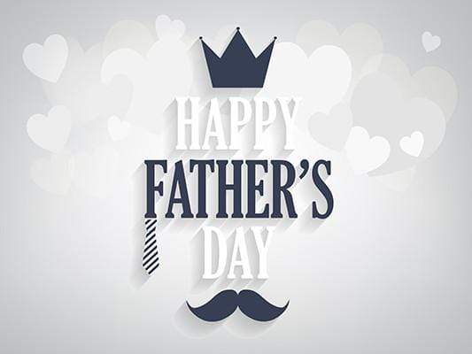 Katebackdrop£ºKate Happy Father'S Day Necktie Cartoon Beard Love Background