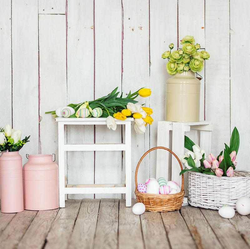 Kate Wood Easter Flower Backdrop Photography