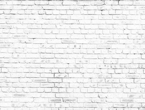 Kate Simple Retro White Brick Wall  Backdrop for Photography