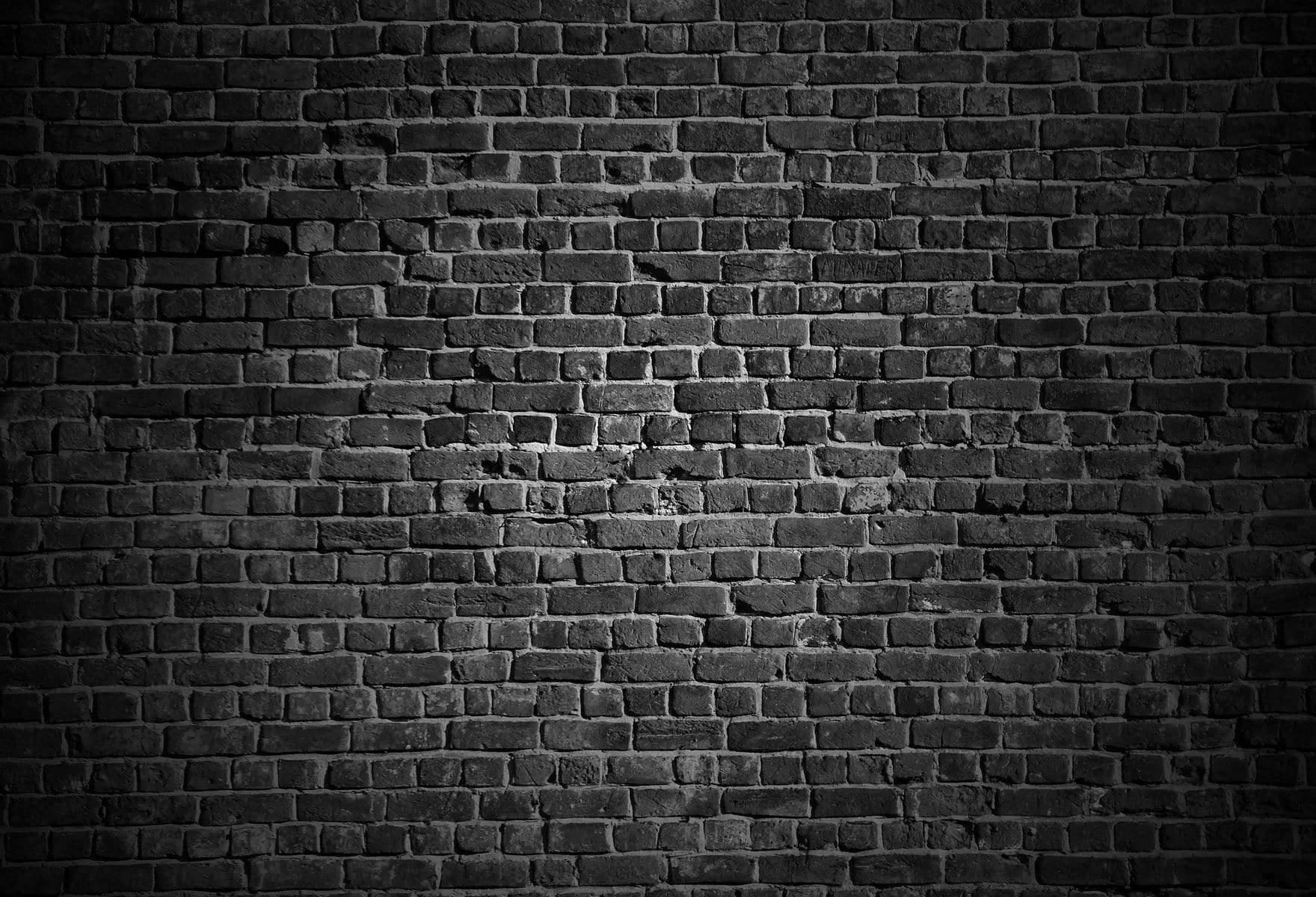 Kate Black Brick Wall for Photography - Kate Backdrop AU