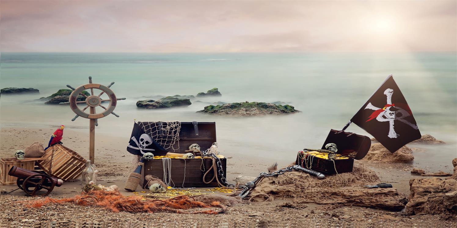Kate Summer Sea Pirate Backdrop designed by studio gumot - Kate Backdrop AU